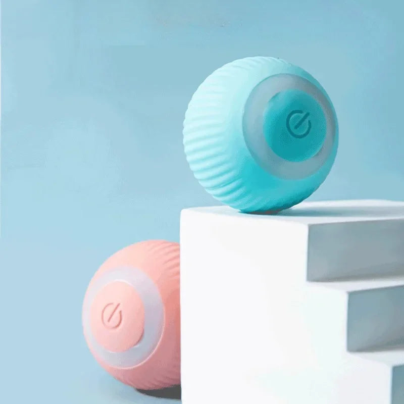 Interaktywna piłka dla kota